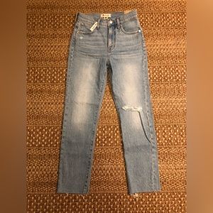 Madewell - The Perfect Vintage Jean in Coney Wash: Destroyed Edition